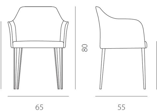 Стул Riflessi GCCA image 2