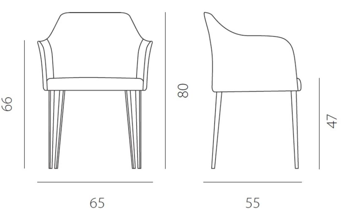 Стул от фабрики Riflessi модель GCCA