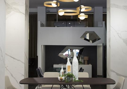 Подвесной светильник от фабрики Riflessi модель BUBBLE S SUSPENSION