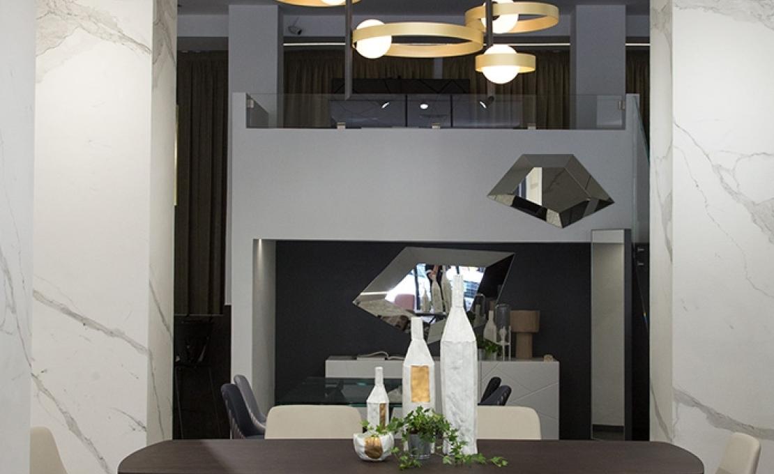 Подвесной светильник от фабрики Riflessi модель BUBBLE S SUSPENSION