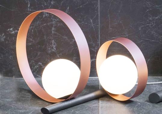 Настольная лампа от фабрики Riflessi модель BUBBLE DUO DT TABLE LAMP- L006