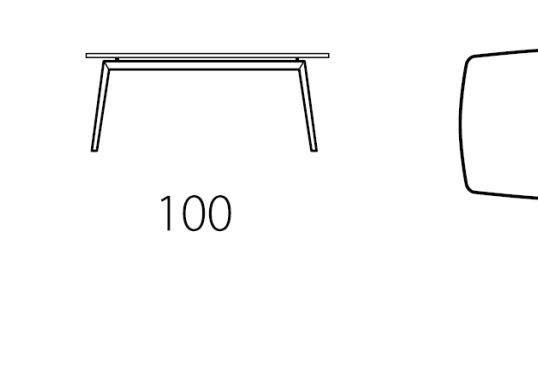 Журнальный столик от фабрики Riflessi модель S107