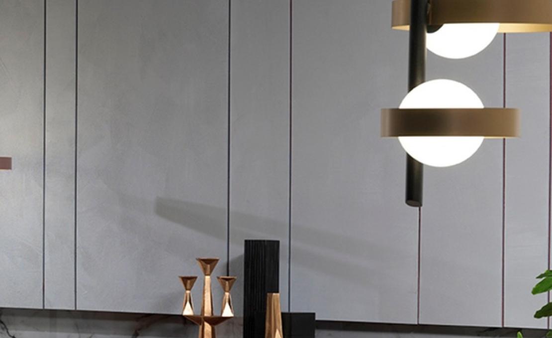 Подвесной светильник от фабрики Riflessi модель BUBBLE S SUSPENSION