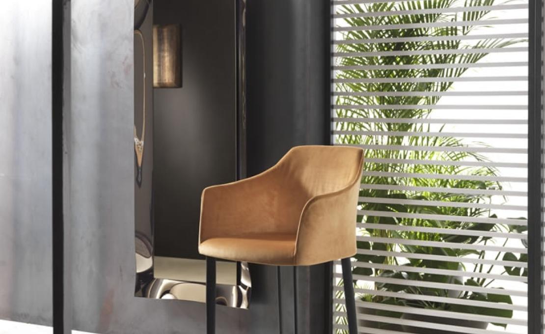 Барный стул от фабрики Riflessi модель GBCA