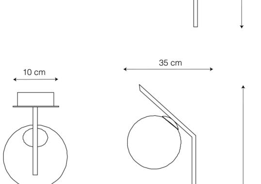 Настенный Светильник от фабрики Riflessi модель DODO A WALL LAMP