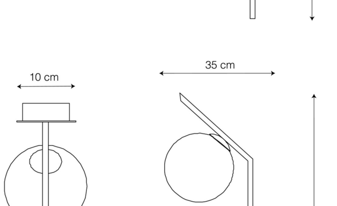 Настенный Светильник от фабрики Riflessi модель DODO A WALL LAMP