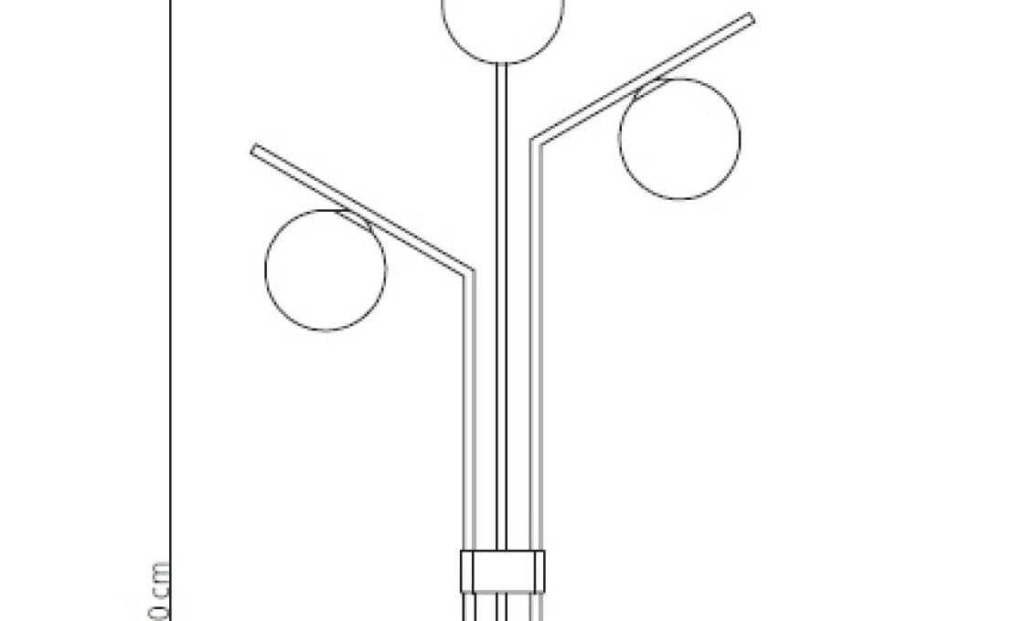 Торшер от фабрики Riflessi модель DODO PT FLOOR LAMP-L011