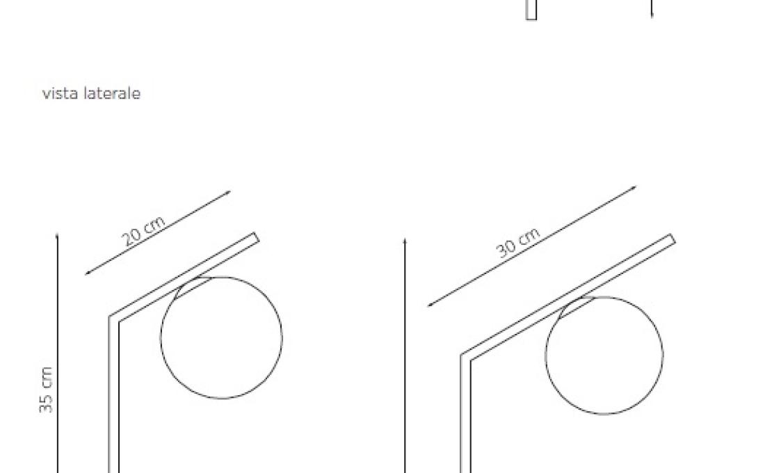 Настольная лампа от фабрики Riflessi модель DODO T TABLE LAMP
