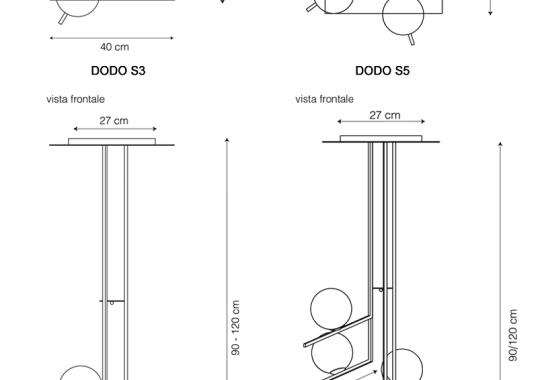 Подвесной светильник от фабрики Riflessi модель DODO S SUSPENSION