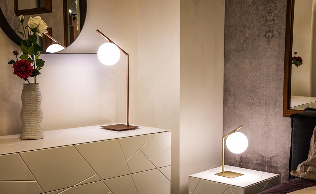 Настольная лампа от фабрики Riflessi модель DODO T TABLE LAMP