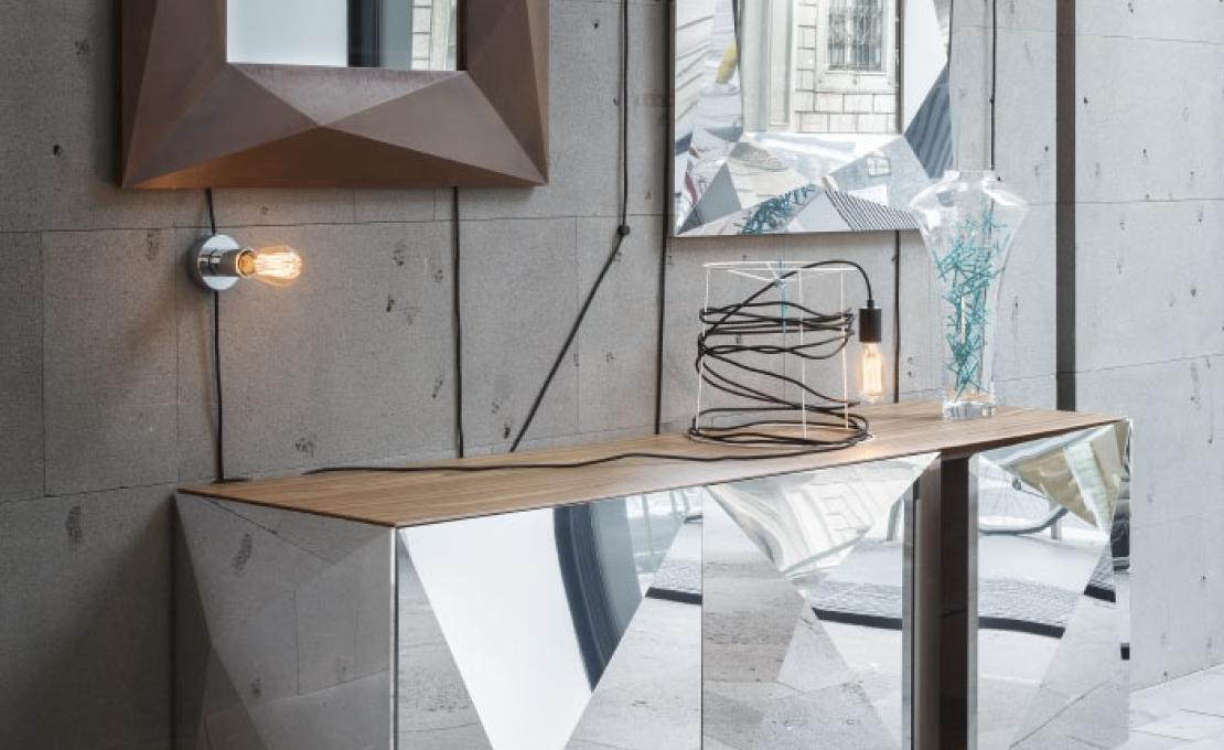 Сервант от фабрики Riflessi модель CUBRIC SIDEBOARD