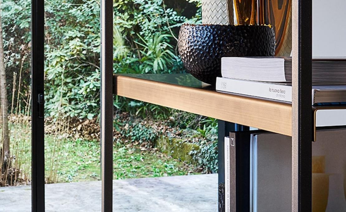 Стеллаж для книг от фабрики Riflessi модель FREEWALL BOOKSHELF