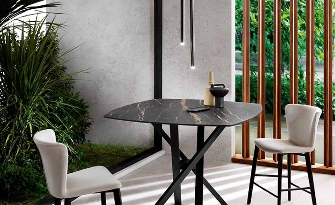 Барный стул от фабрики Riflessi модель GIÒ 