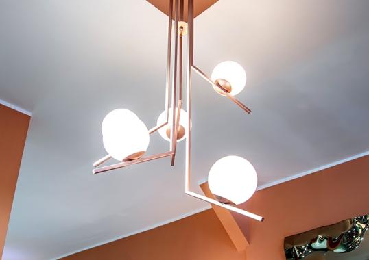 Подвесной светильник от фабрики Riflessi модель DODO S SUSPENSION