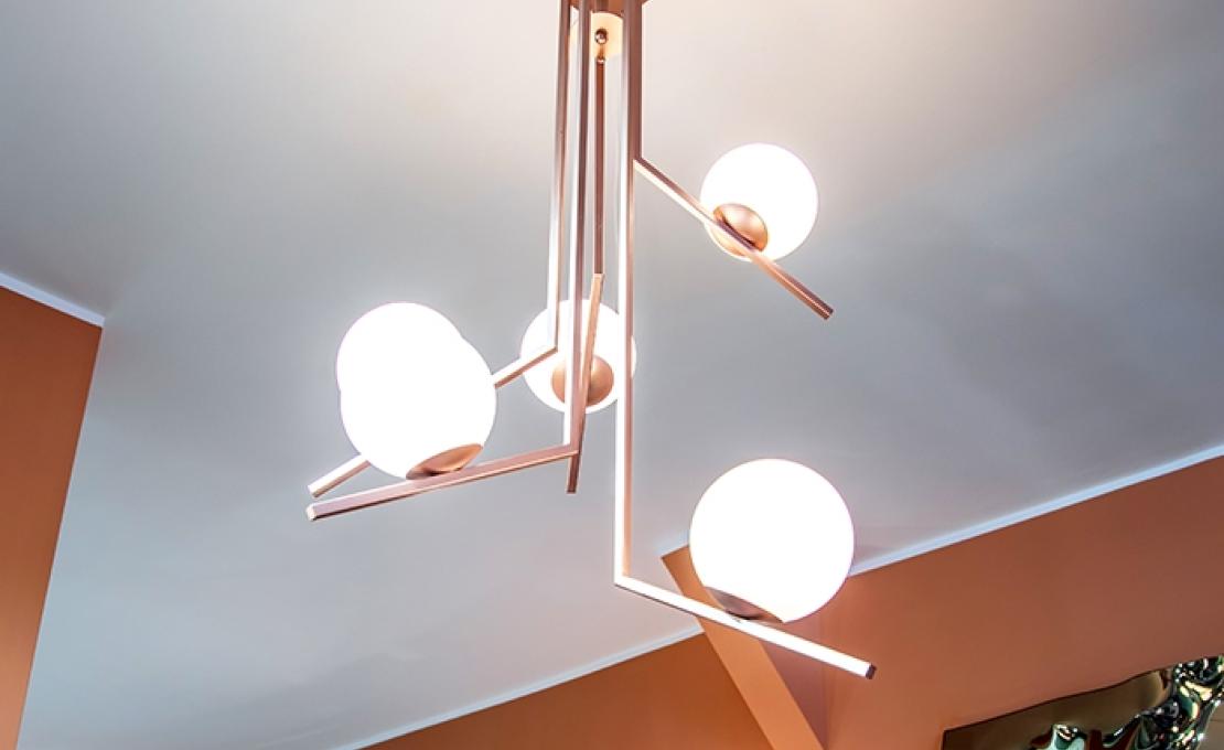 Подвесной светильник от фабрики Riflessi модель DODO S SUSPENSION