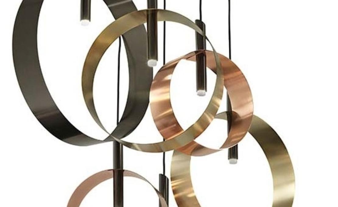 Подвесной светильник от фабрики Riflessi модель LED LOOP S6 SUSPENSION-L068