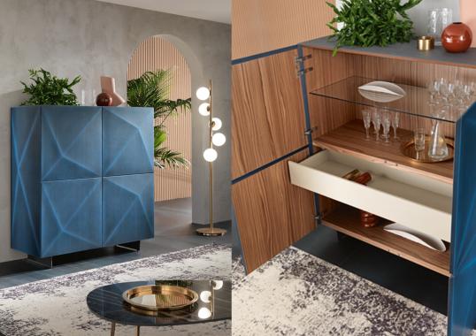 Сервант от фабрики Riflessi модель CUBRIC SIDEBOARD