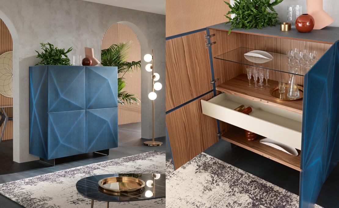 Сервант от фабрики Riflessi модель CUBRIC SIDEBOARD