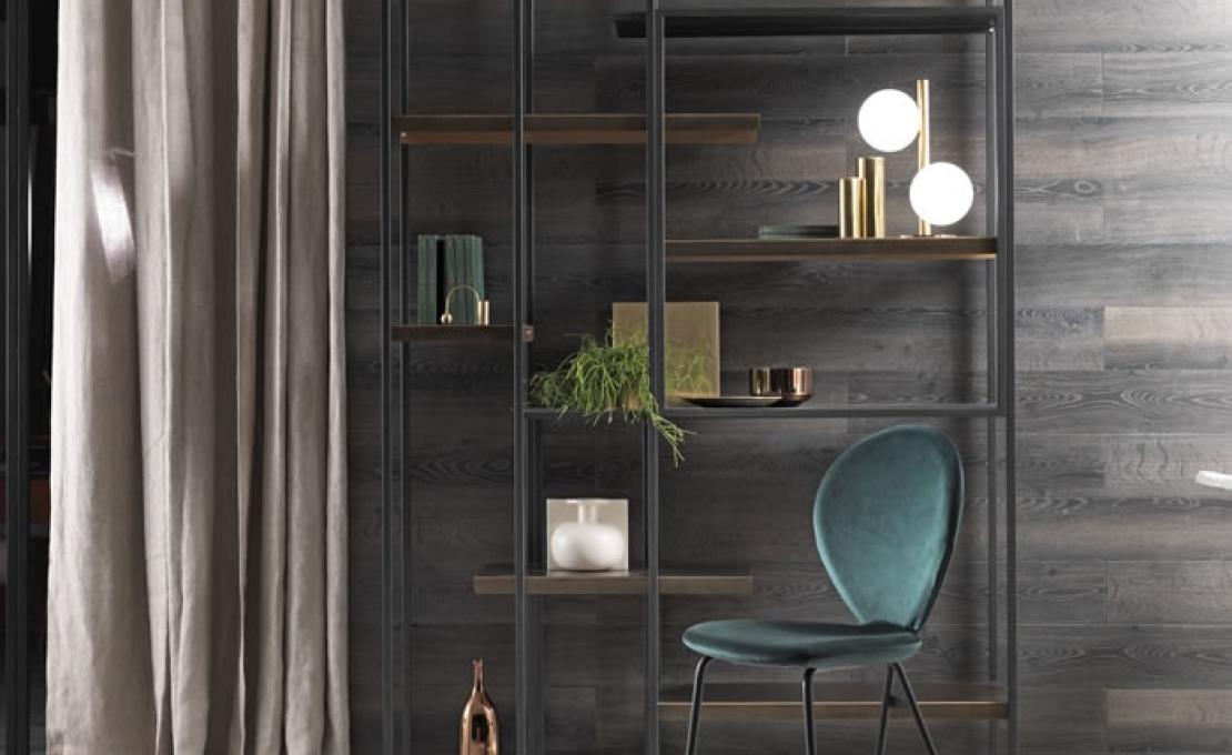 Стеллаж для книг от фабрики Riflessi модель FREEWALL BOOKSHELF