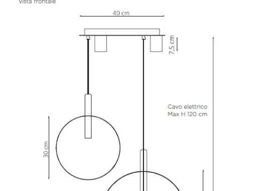 Подвесной светильник от фабрики Riflessi модель LED LOOP S3 SUSPENSION-L015