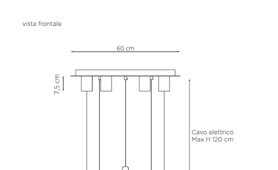 Подвесной светильник от фабрики Riflessi модель LED LOOP S6 SUSPENSION-L068