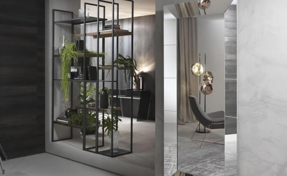 Стеллаж для книг от фабрики Riflessi модель FREEWALL BOOKSHELF