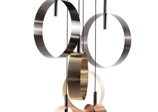 Подвесной светильник от фабрики Riflessi модель LED LOOP S6 SUSPENSION-L068