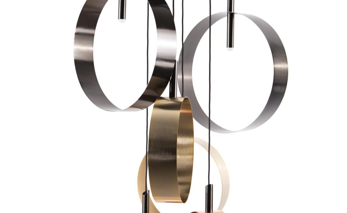 Подвесной светильник от фабрики Riflessi модель LED LOOP S6 SUSPENSION-L068