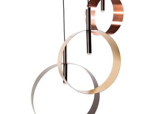 Подвесной светильник от фабрики Riflessi модель LED LOOP S3 SUSPENSION-L015