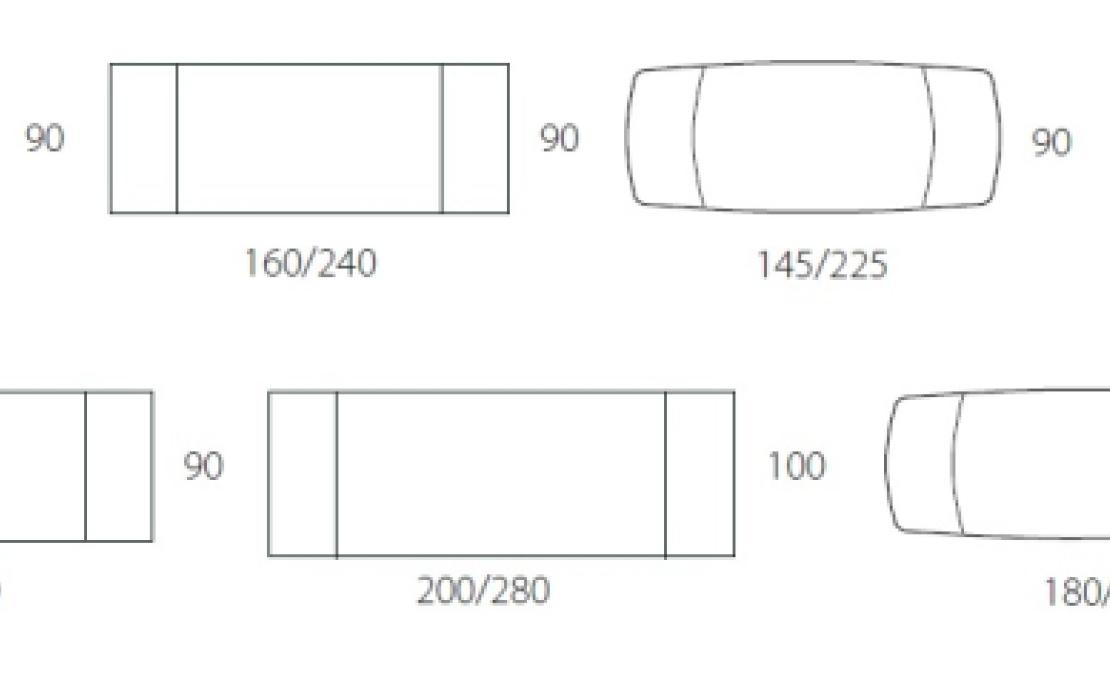 Стол от фабрики Riflessi модель LIVING CERAMIC EXTENDABLE TABLE