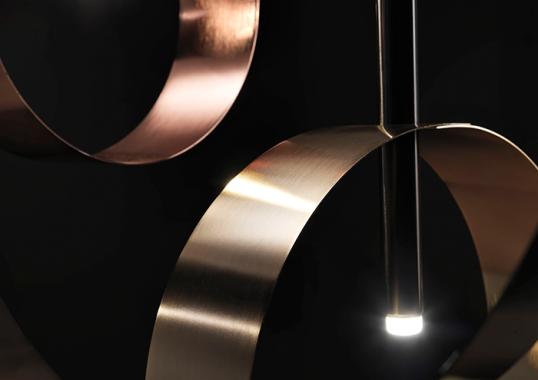 Подвесной светильник от фабрики Riflessi модель LED LOOP S6 SUSPENSION-L068