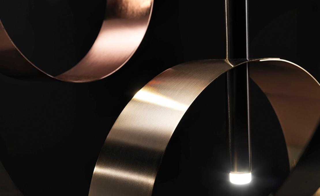 Подвесной светильник от фабрики Riflessi модель LED LOOP S6 SUSPENSION-L068