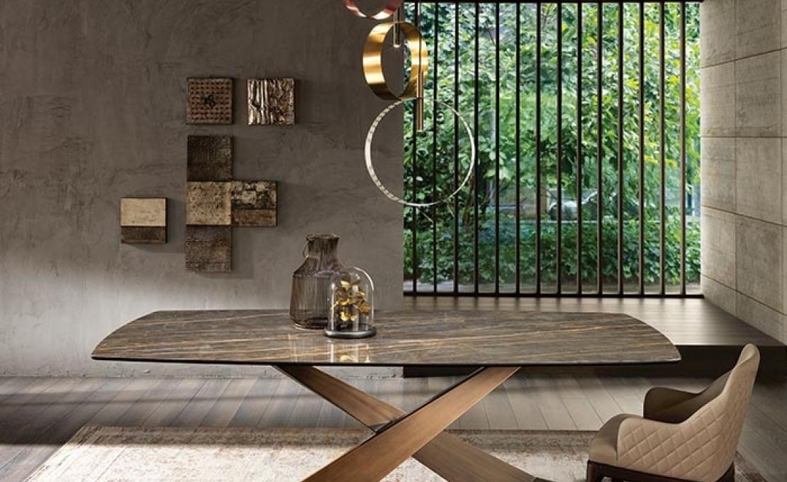 Стол от фабрики Riflessi модель LIVING CERAMIC TABLE