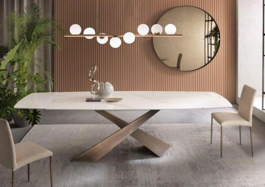 Стол от фабрики Riflessi модель LIVING CERAMIC EXTENDABLE TABLE