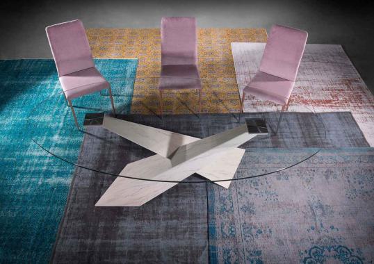 Стол от фабрики Riflessi модель LIVING CRYSTAL TABLE 