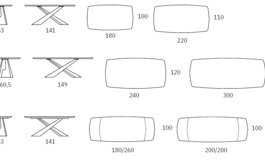 Стол от фабрики Riflessi модель LIVING WOOD TABLE