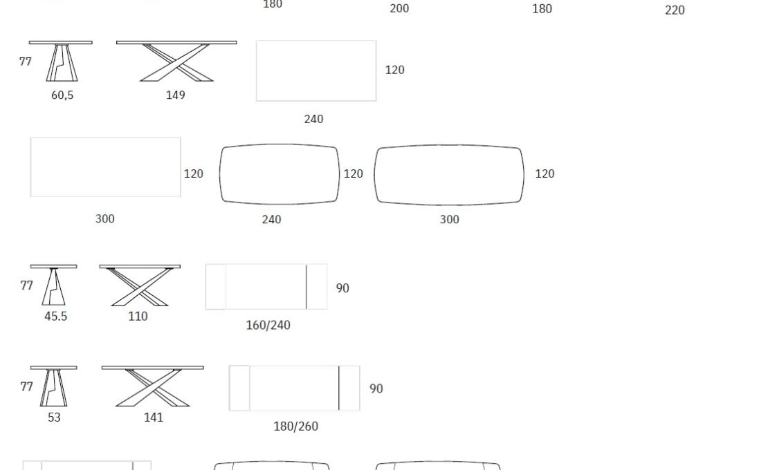 Стол от фабрики Riflessi модель LIVING WOOD SP 50 TABLE 