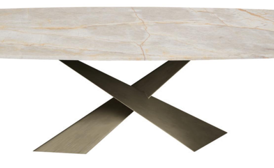 Стол от фабрики Riflessi модель LIVING MARBLE TABLE 