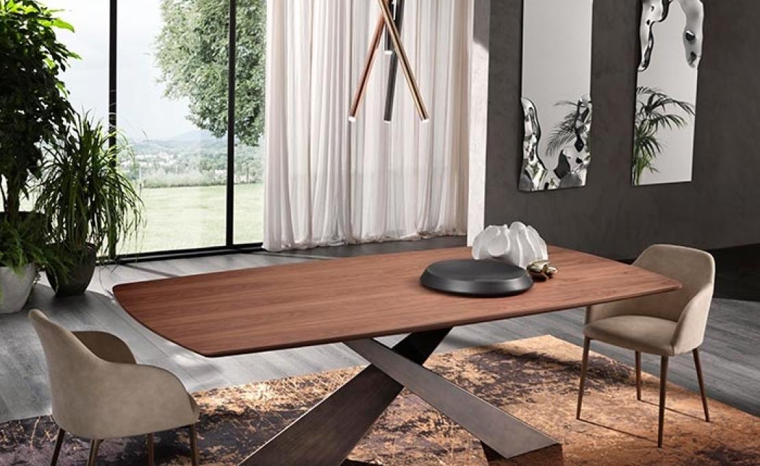 Стол от фабрики Riflessi модель LIVING WOOD TABLE