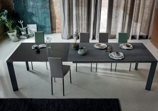 Стол от фабрики Riflessi модель MANHATTAN EXTENDABLE TABLE 
