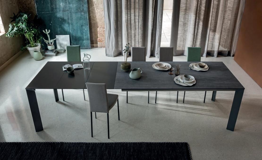 Стол от фабрики Riflessi модель MANHATTAN EXTENDABLE TABLE 