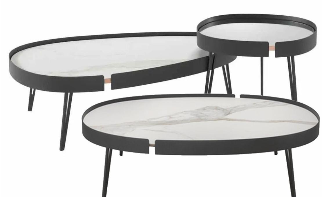 Журнальный столик от фабрики Riflessi модель LUMIERE 