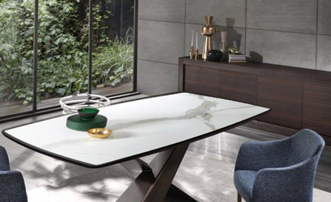 Стол от фабрики Riflessi модель LIVING WOOD-CERAMIC 