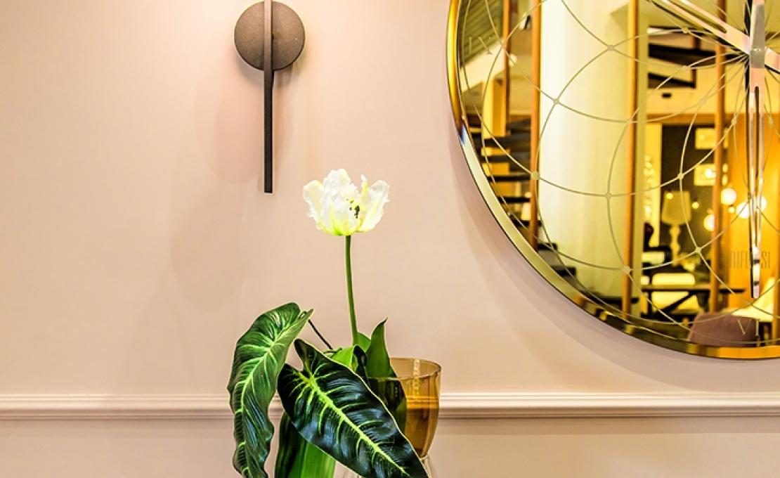 Настенный Светильник от фабрики Riflessi модель MERIDIAN A WALL LAMP- L045