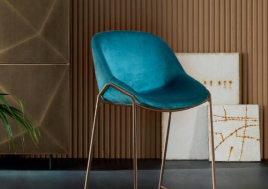 Барный стул от фабрики Riflessi модель GBNS