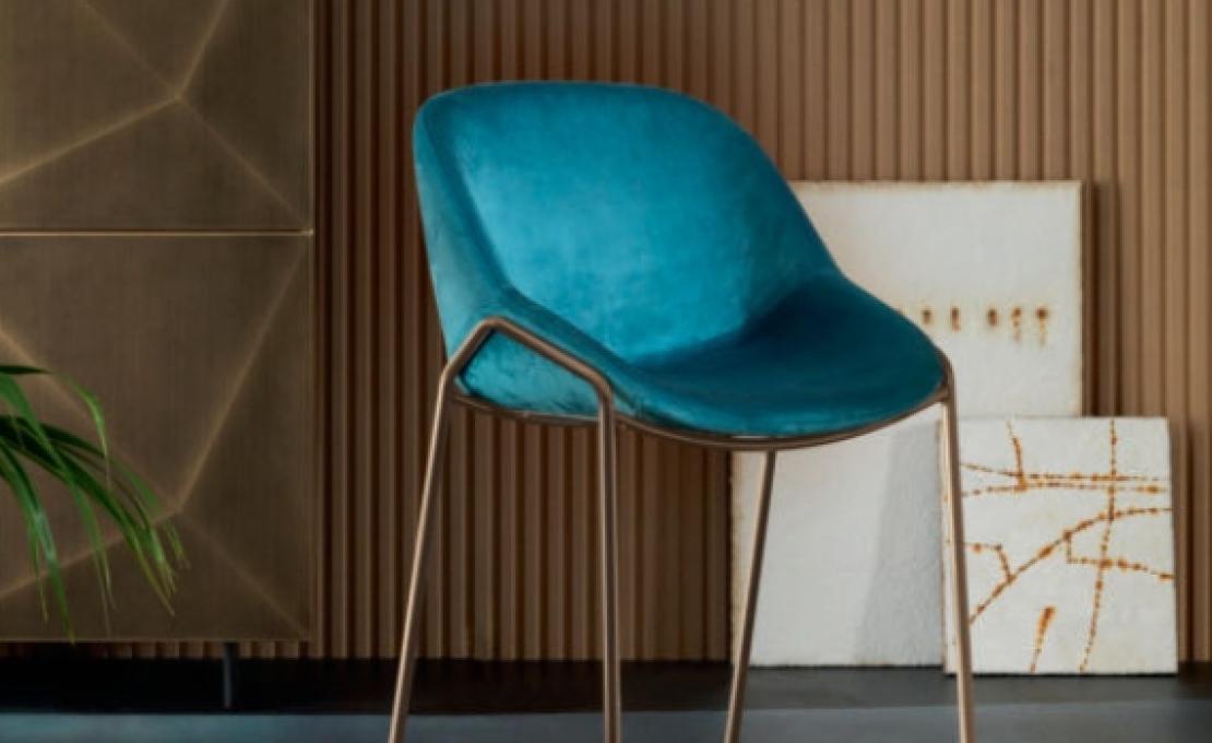 Барный стул от фабрики Riflessi модель GBNS