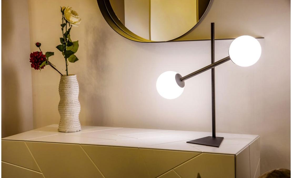 Настольная лампа от фабрики Riflessi модель MERIDIAN T BIG TABLE LAMP-L023