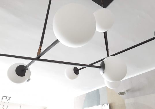 Подвесной светильник от фабрики Riflessi модель MERIDIAN SUSPENSION