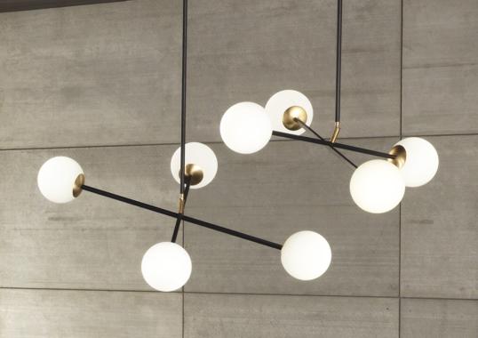 Подвесной светильник от фабрики Riflessi модель MERIDIAN SUSPENSION