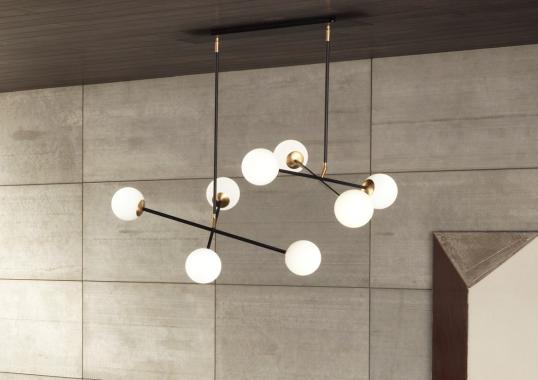 Подвесной светильник от фабрики Riflessi модель MERIDIAN SUSPENSION